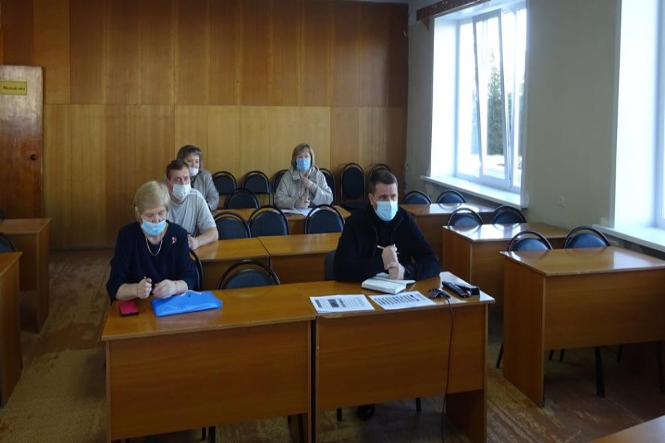Глава администрации Камешкирского района Павел Мигин принял участие в совещании  в режиме видеоконференцсвязи