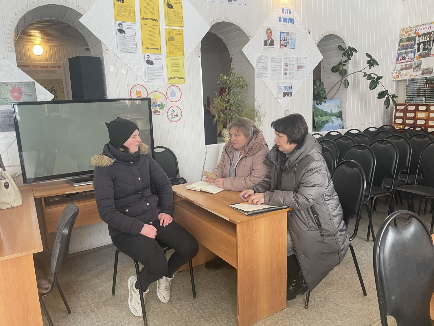  «Социальный поезд» в селе Чумаево