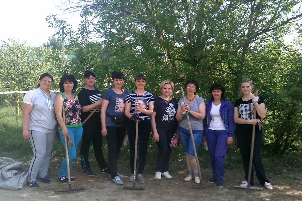 Благоустройство кладбища