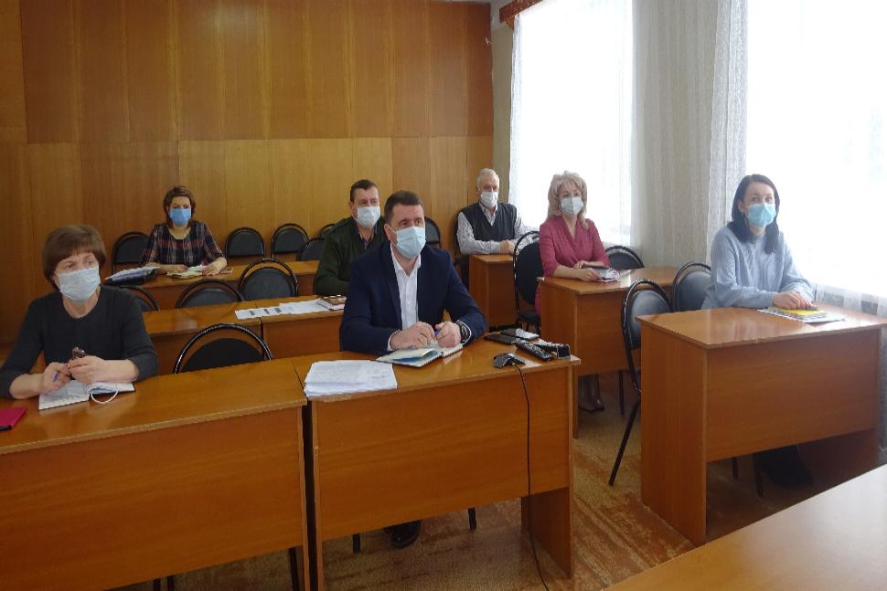 Глава администрации Камешкирского района Павел Мигин принял участие в совещании в режиме видеоконференцсвязи