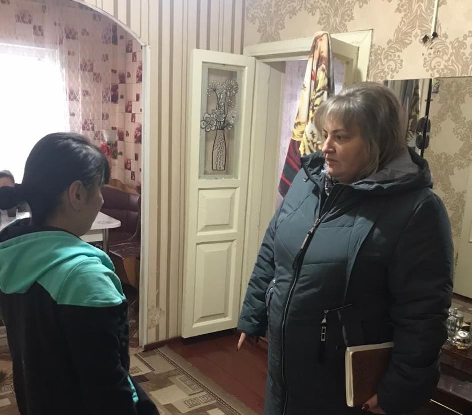 Межведомственный рейд по семьям