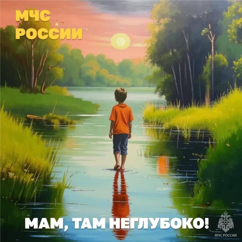 О безопасности детей у водоемов