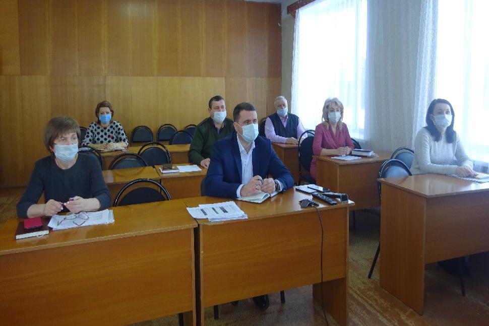 Глава администрации Камешкирского района Павел Мигин принял участие в совещании в режиме видеоконференцсвязи