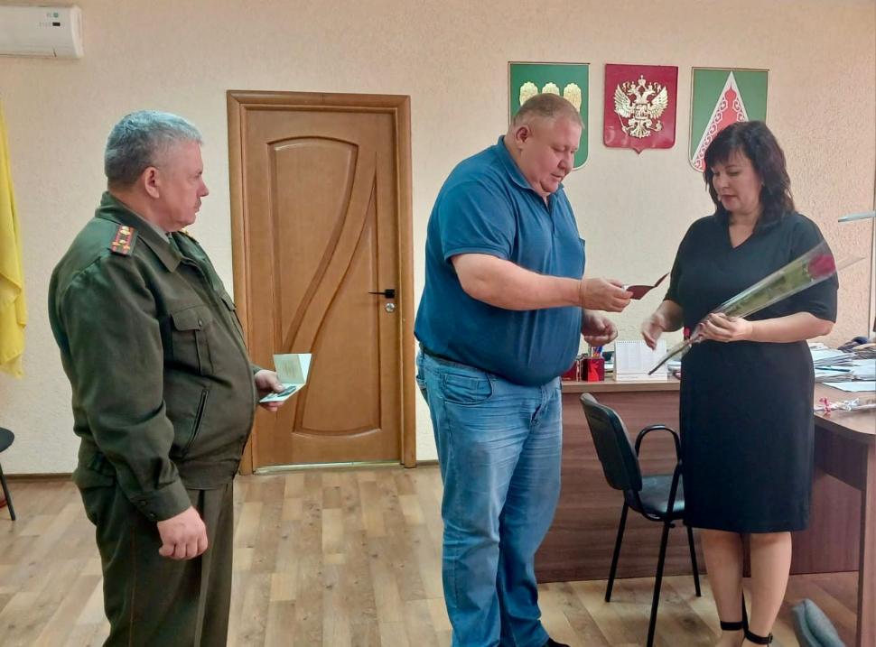 Вручение медалей от Президента Российской Федерации Вручение медалей от Президента Российской Федерации