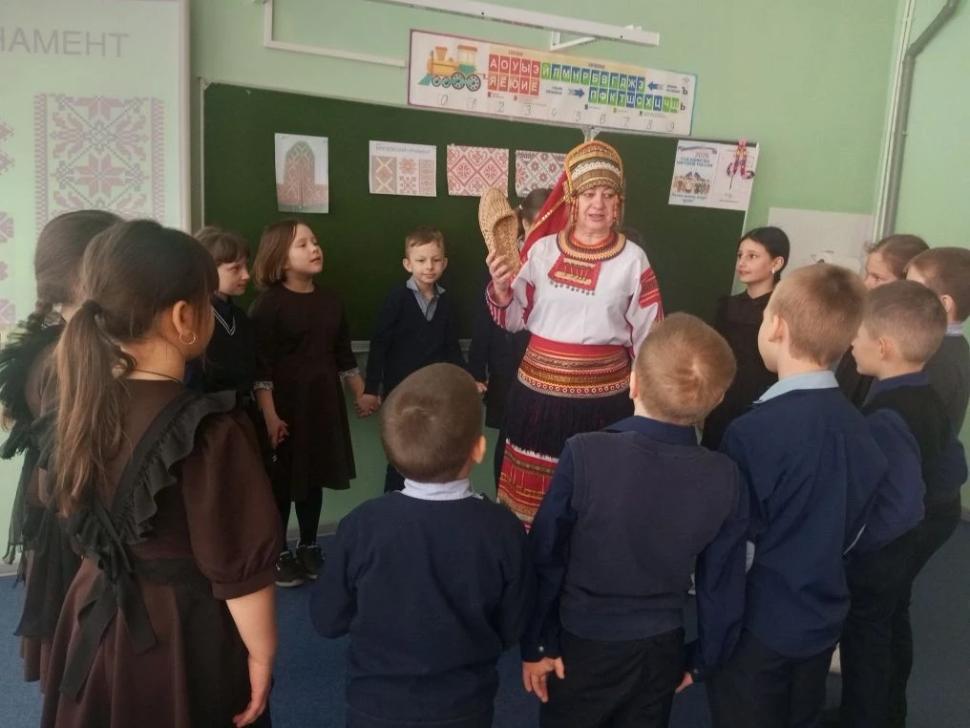 Фольклорный час «Знакомство с мордовской культурой» 