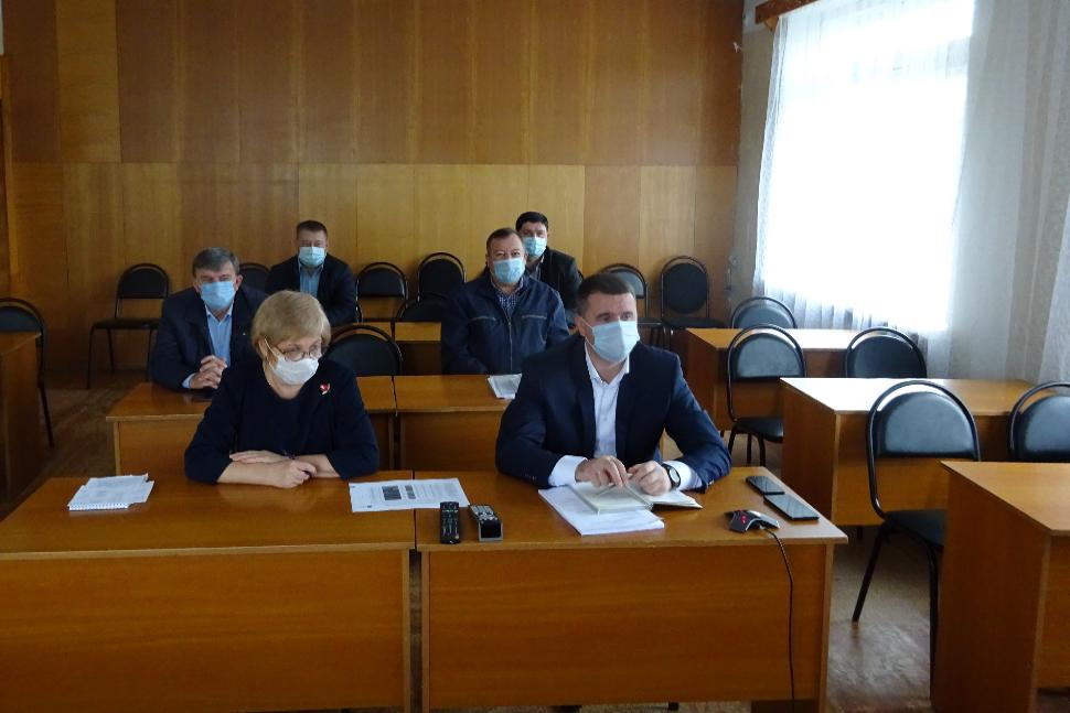 Глава администрации Камешкирского района Павел Мигин принял участие в совещании в режиме видеоконференцсвязи