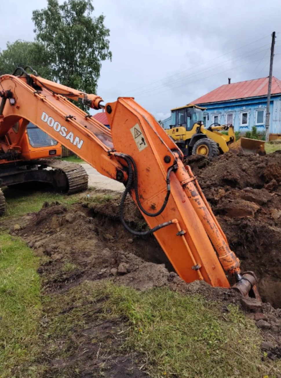 В селе Кулясово проводится капитальный ремонт водопровода В селе Кулясово проводится капитальный ремонт водопровода