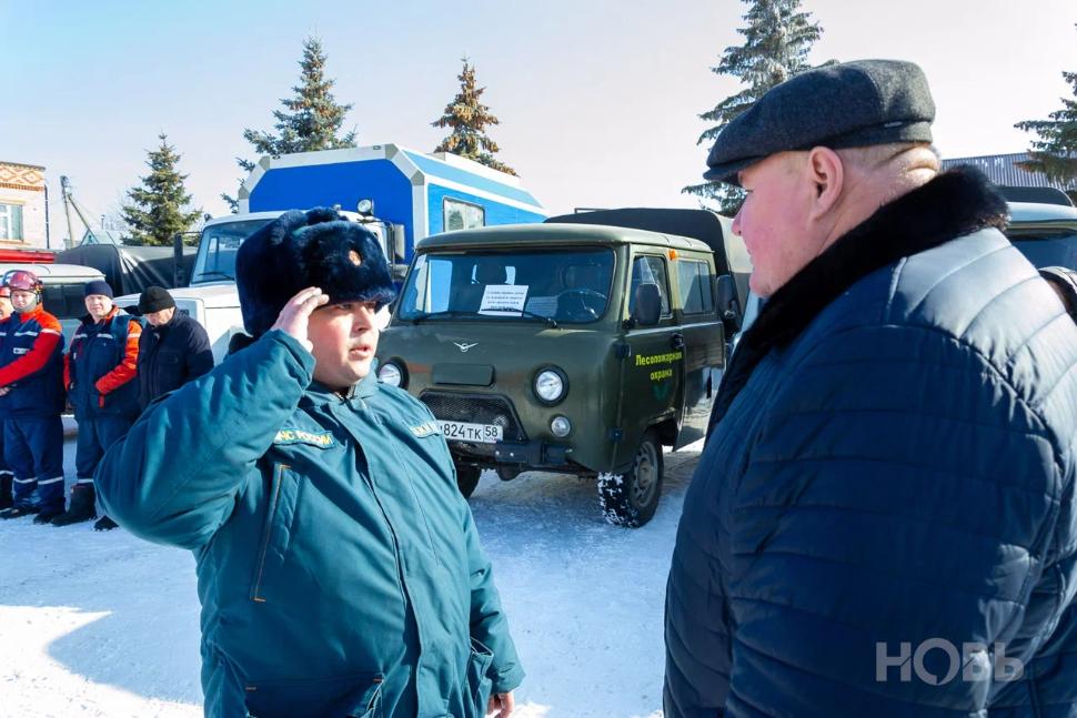 На территории Камешкирского района проведены практические мероприятия в рамках 1-го этапа командно-штабного учения
