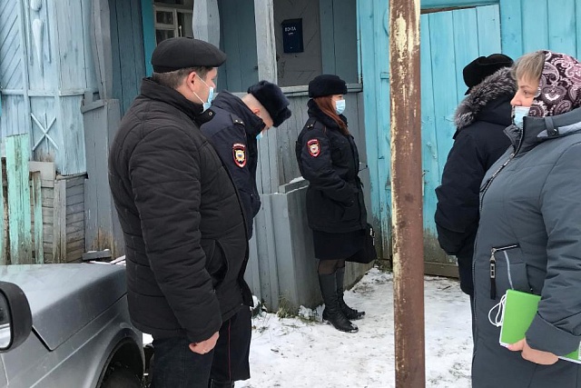  Межведомственный рейд на территории Пестровского сельского совета