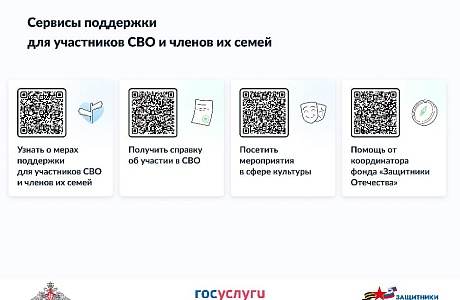 Сервисы поддержки для участников СВО и членов их семей