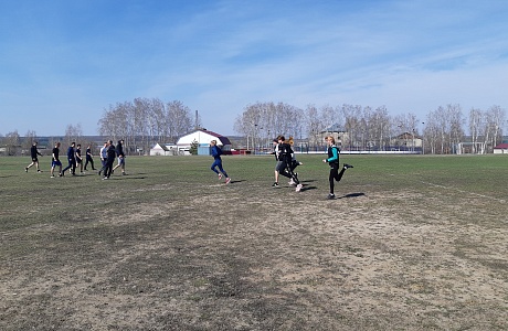 Очередная тренировка спортсменов к легкоатлетической эстафете на призы Губернатора Пензенской области