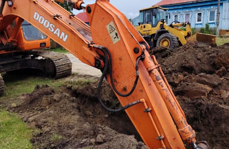 В селе Кулясово проводится капитальный ремонт водопровода В селе Кулясово проводится капитальный ремонт водопровода