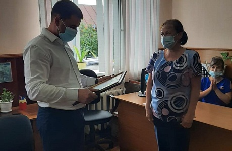 Рабочая встреча с сотрудниками Управления социальной защиты населения администрации Камешкирского района 