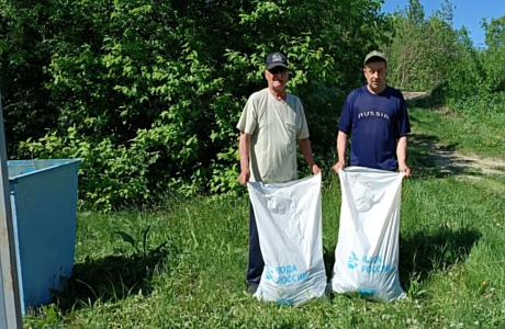 Акция «Вода России» на территории Камешкирского района Акция «Вода России» на территории Камешкирского района