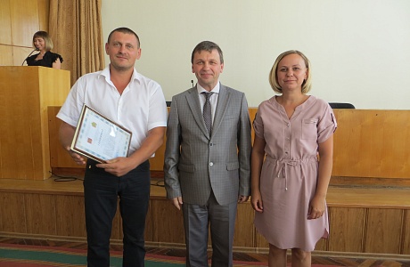 Фермер из Камешкирского района получил сертификат на поддержку начинающего бизнеса