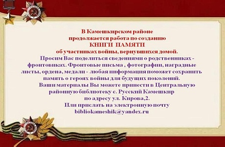 Книга Памяти