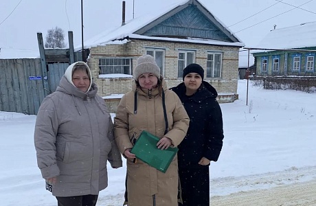 Профилактический рейд по семьям