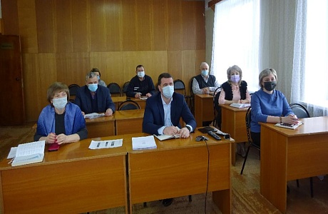 Глава администрации Камешкирского района Павел Мигин принял участие в совещании в режиме видеоконференцсвязи