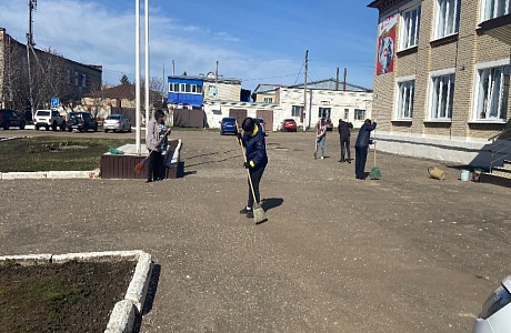 В Камешкирском районе продолжаются мероприятия по благоустройству и санитарной очистке территорий