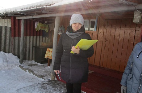 Проверка качества обслуживания на дому в селе Бегуч и селе Мокрый Дол
