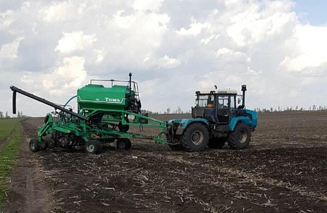 Весенняя посевная кампания в   Камешкирском районе  набирает обороты