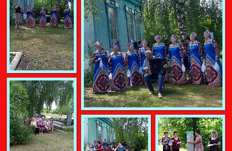 В селе Порзово коллектив центра общения старшего поколения «Факел» совместно со специалистами Районного Дома культуры провели концертную программу под названием «Живи, село!»