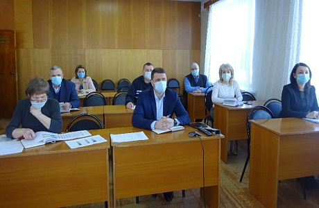 Глава администрации Камешкирского района Павел Мигин принял участие в совещании в режиме видеоконференцсвязи