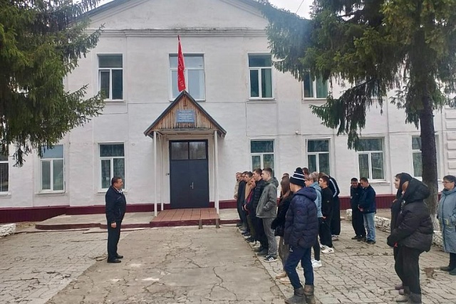 Инструктаж по антитеррористической безопасности в Камешкирском филиале «Кузнецкого многопрофильного колледжа»