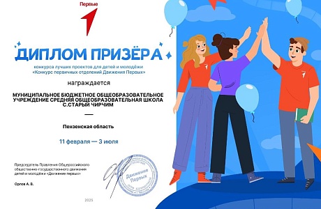 Призеры Всероссийского конкурса лучших проектов