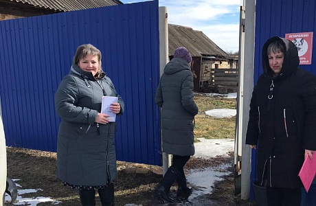Межведомственный рейд на территории Новошаткинского сельского совета Межведомственный рейд на территории Новошаткинского сельского совета