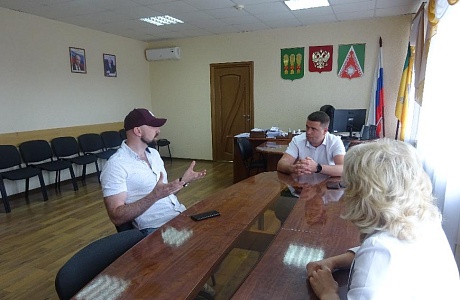 Встреча Главы администрации Камешкирского района Павла Мигина с инвестором