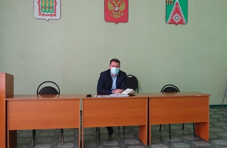 Глава администрации Камешкирского района Павел Мигин провёл очередное заседание оперативного штаба по вопросам профилактики коронавирусной инфекции