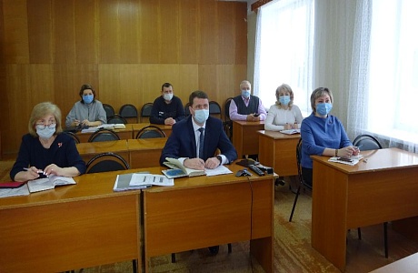 Глава администрации Камешкирского района Павел Мигин принял участие в совещании в режиме видеоконференцсвязи