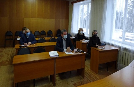И.о. Главы администрации Камешкирского района Сергей Голубев принял участие в совещании в режиме видеоконференцсвязи