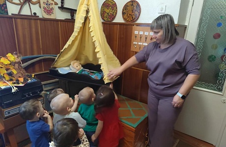«Знакомство с музейной комнатой детского сада»