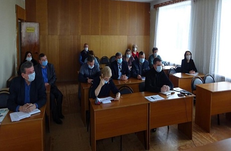 Глава администрации Камешкирского района Павел Мигин принял участие в совещании в режиме видеоконференцсвязи