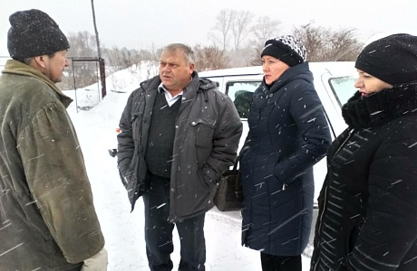 Рейд по семьям Новошаткинской сельской администрации