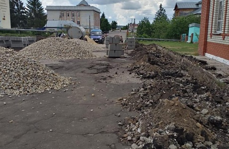 Реализация национального проекта «Жилье и городская среда» в с.Русский Камешкир
