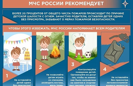 МЧС России рекомендует
