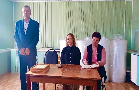 Глава Камешкирского района Ольга Белянина провела встречу с трудовым коллективом ООО "КАМЕШКИРАВТОДОРСЕРВИС"