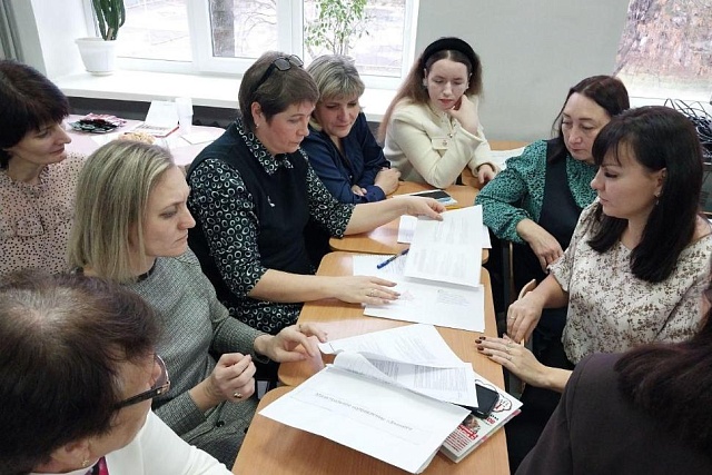 Представители управленческих команд школ Камешкирского района приняли участие в Школе мастерства