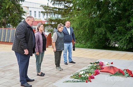 Прошла акция "Свеча памяти", посвященная Дню памяти и скорби