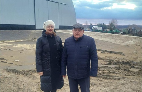 И. о. Главы администрации Камешкирского района Ольга Белянина посетила ООО Камешкирский комбикормовый завод