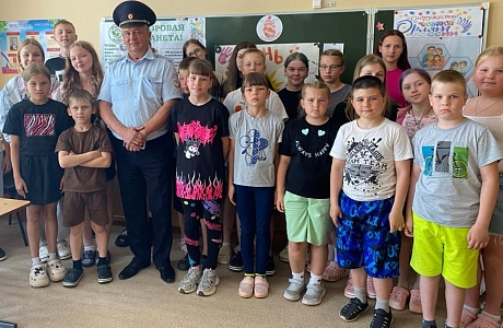 В пришкольном лагере «Бригантина» прошел День ПДД
