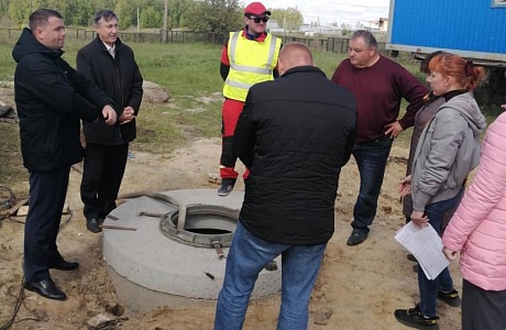 Проведена предварительная приемка выполненных  работ по капитальному ремонту артезианской скважины в с.Русский Камешкир