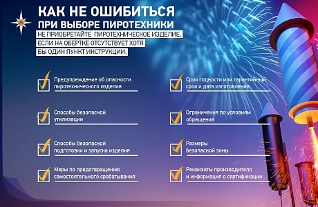 «Выбираем безопасные фейерверки» 