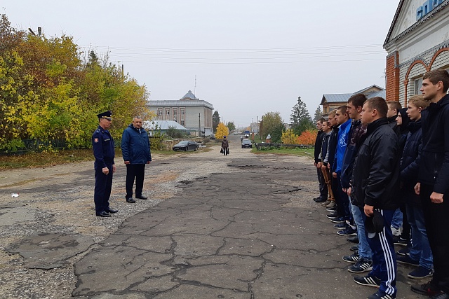День призывника-2018 в Камешкирском районе
