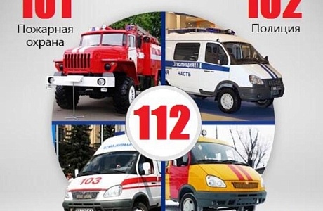 Памятки работы экстренных служб 