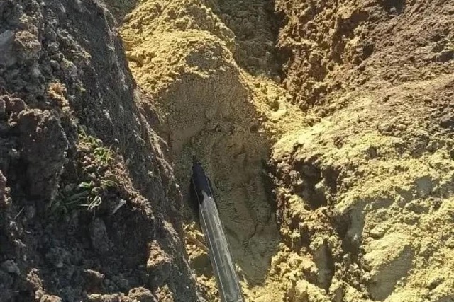 В селе Русский Камешкир продолжается капитальный ремонт водопровода