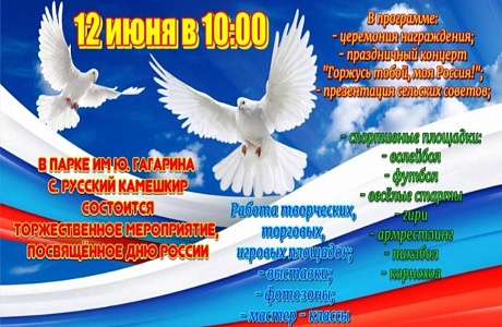Торжественное мероприятие, посвященное Дню России Торжественное мероприятие, посвященное Дню России